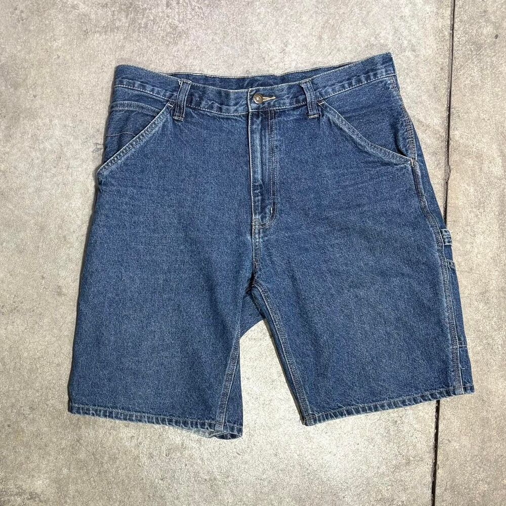 Faded-glory Men's Blue and Navy Shorts